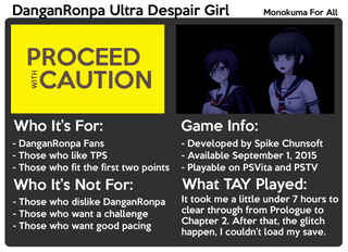 Illustration for article titled DanganRonpa Another Episode: Ultra Despair Girls - The TAY Review